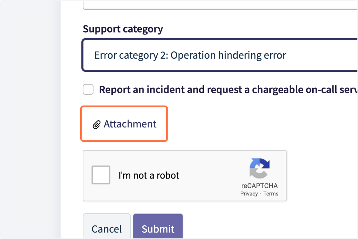 If applicable, upload an Attachment If applicable, upload an Attachment