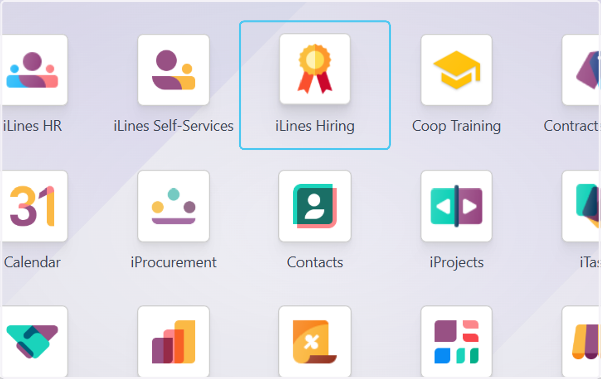 Click on iLines Hiring