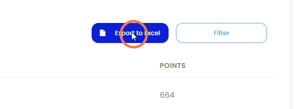 Klik 'Export to Excel' untuk memuat turun data.