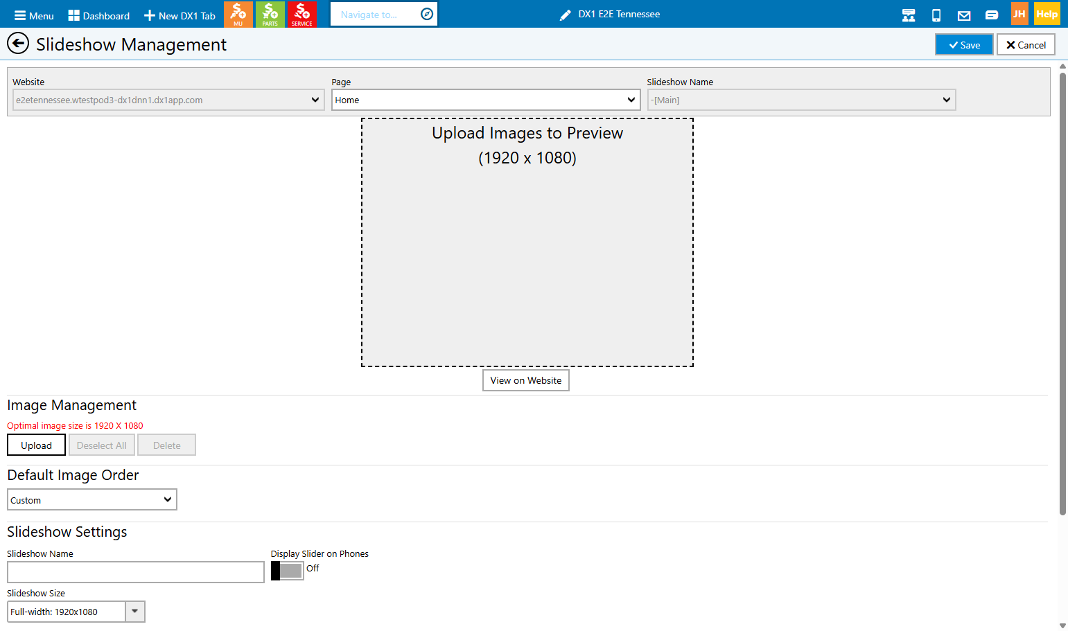 Click on Upload