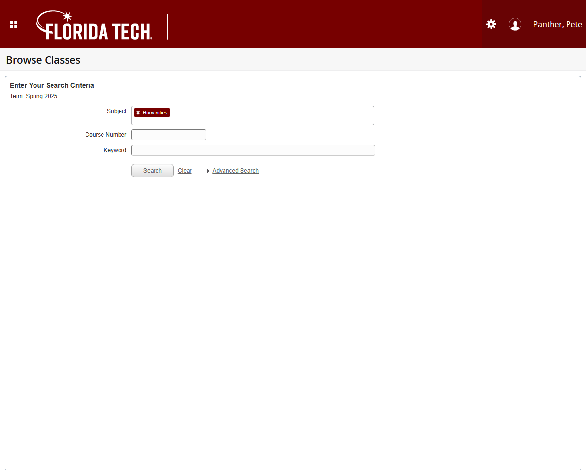Click on Search