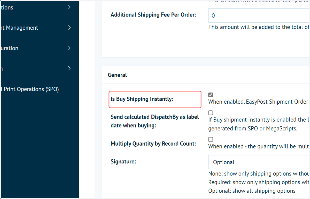 Buy Shipping Instantly