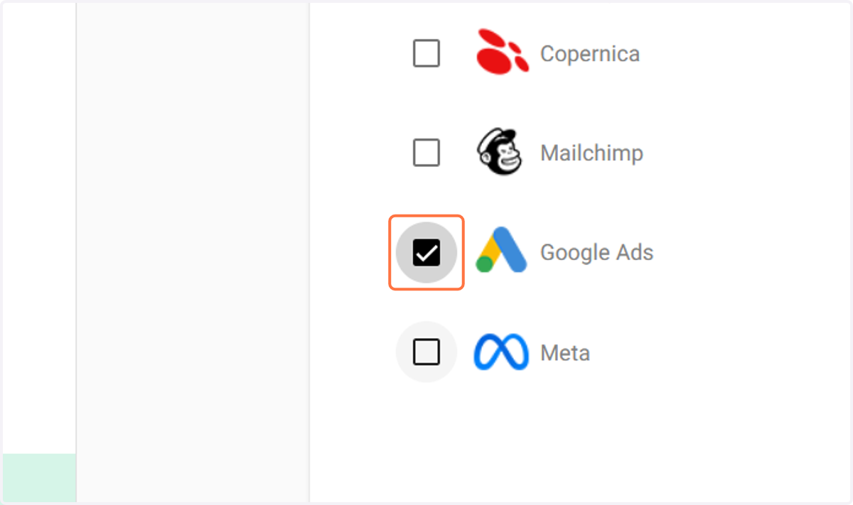 Geef als laatste stap aan naar welke connectors je de data wilt versturen, dit kan je altijd nog wijzigen, of juist connectors toevoegen.