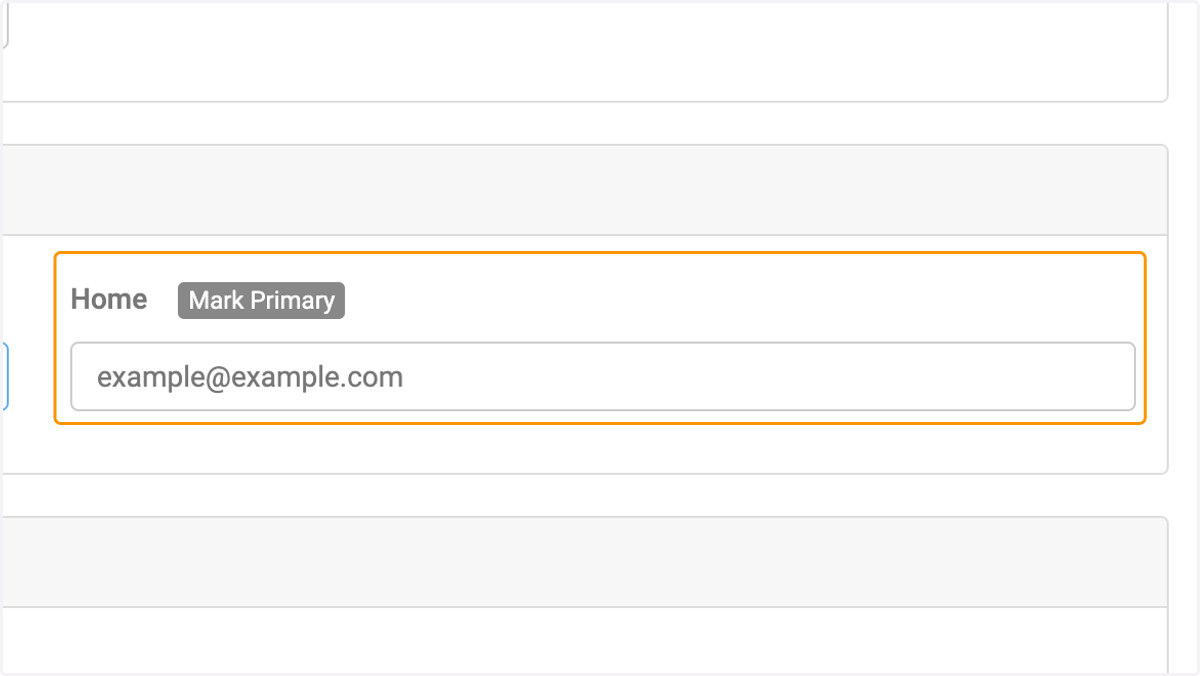 Update your secondary email address