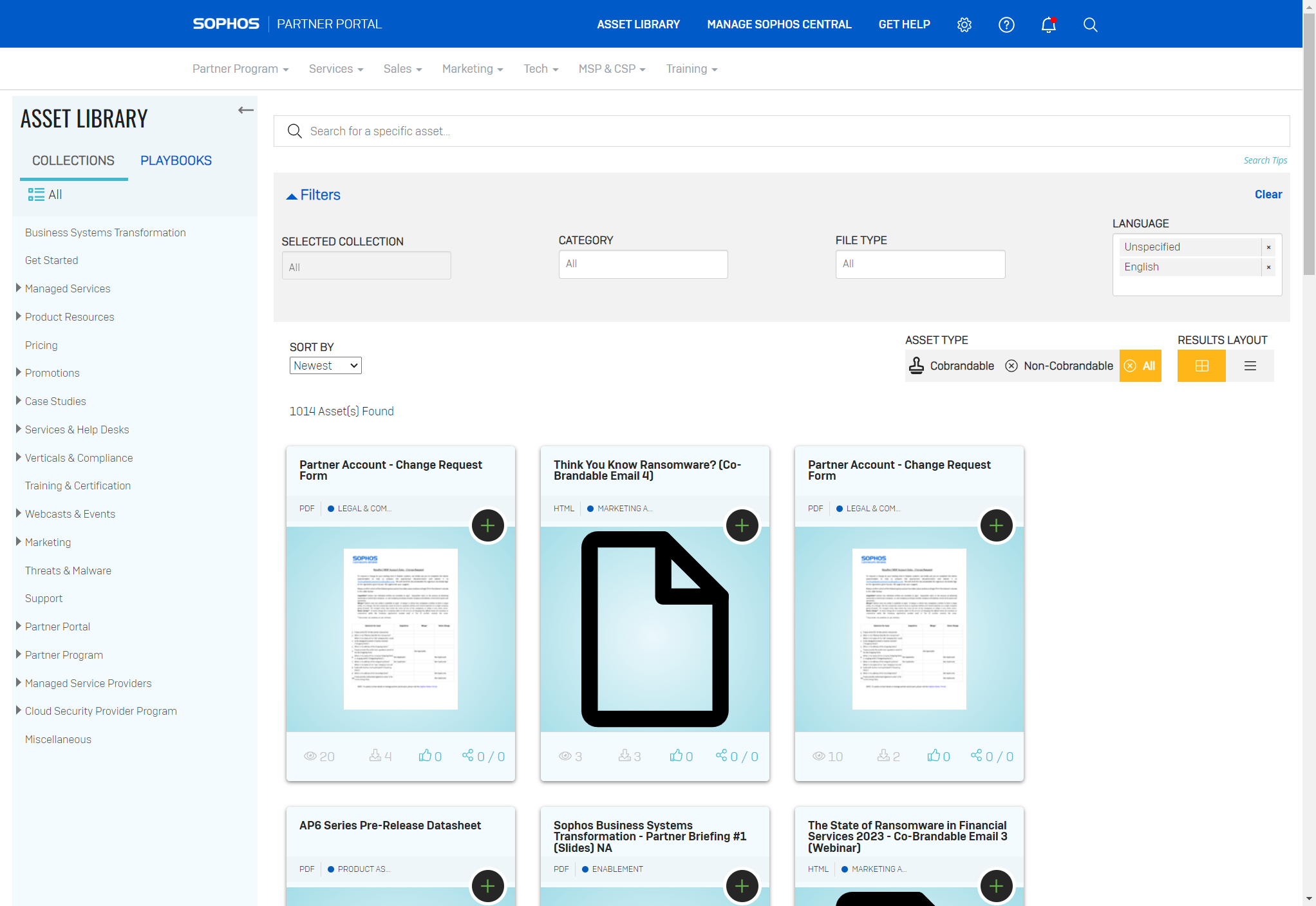 Click on MANAGE SOPHOS CENTRAL