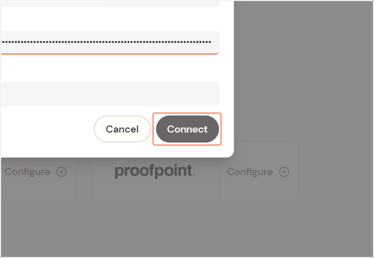 Click on Connect