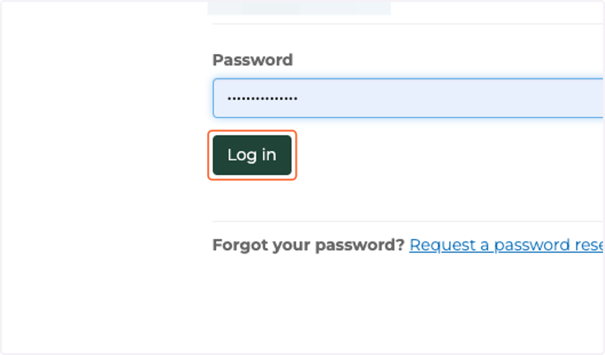 Click on Log in