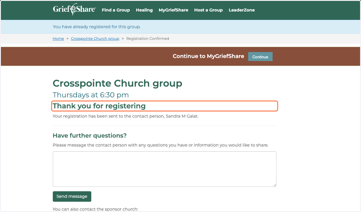 Thank you for registering!