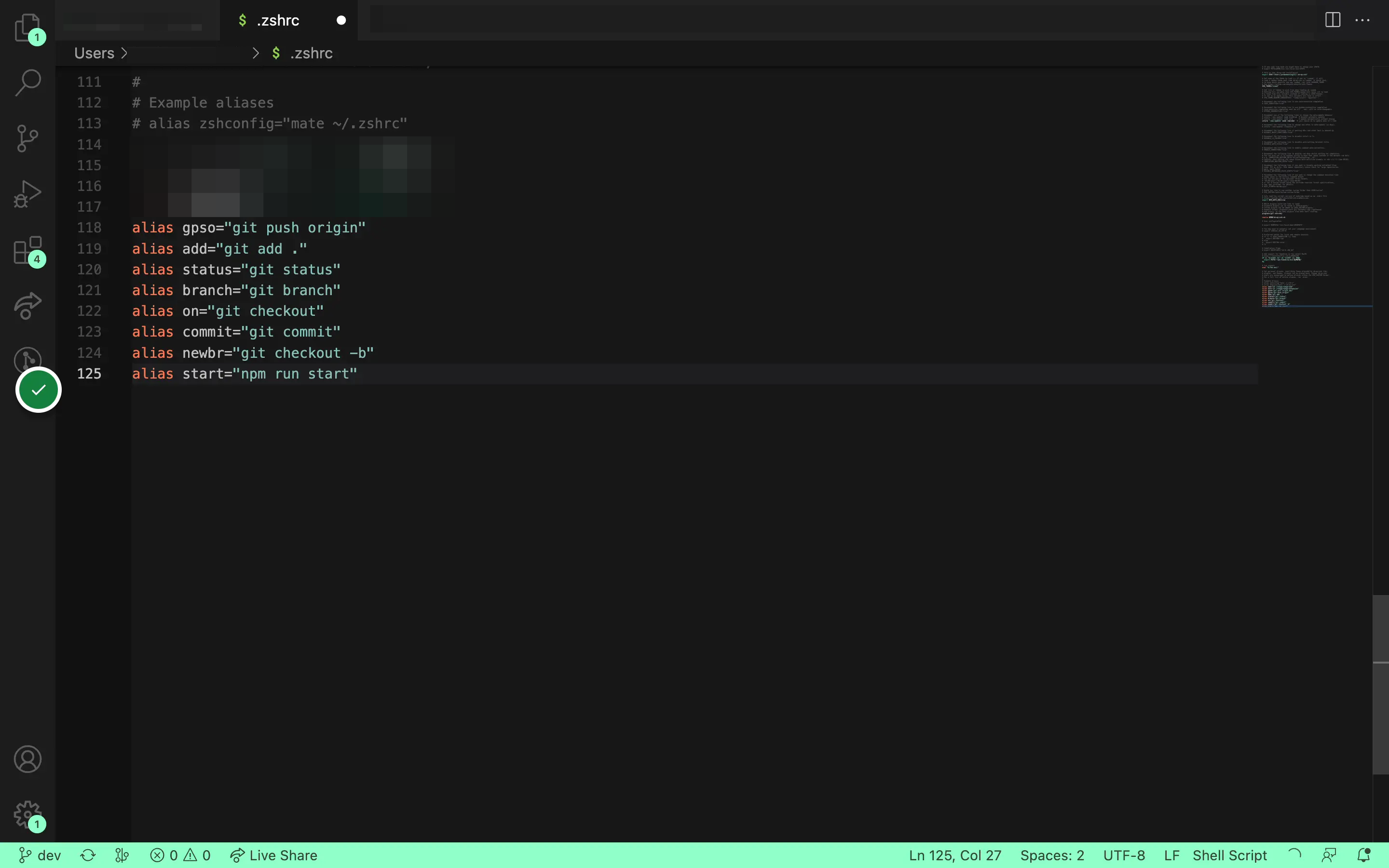 Add your alias(es)
