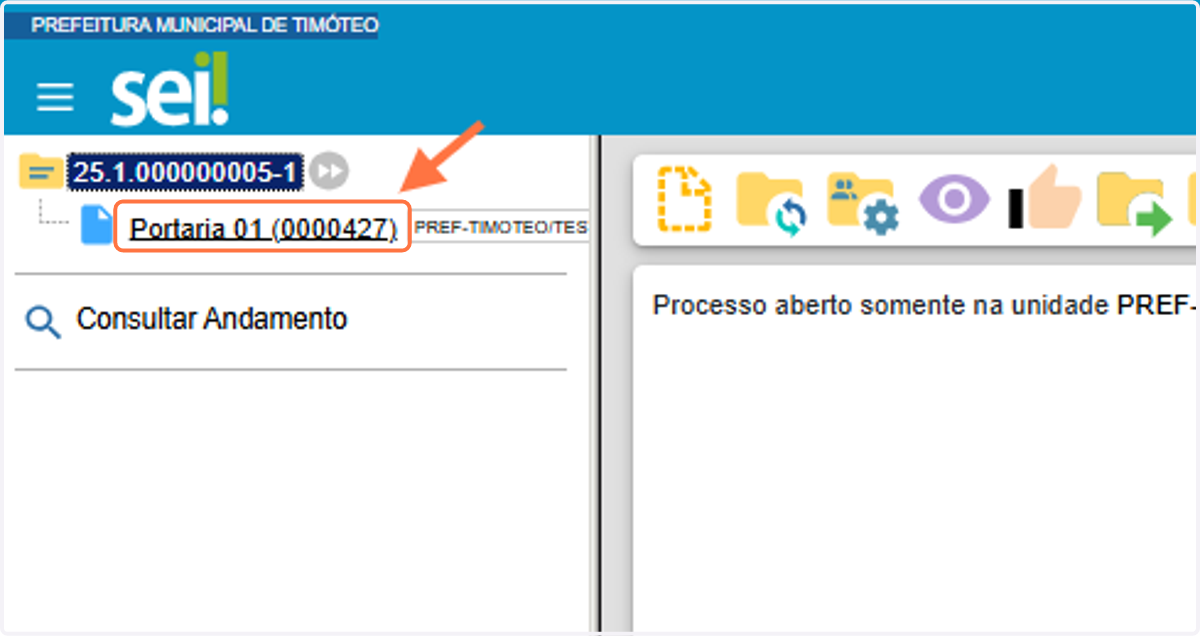 Abrir o Documento