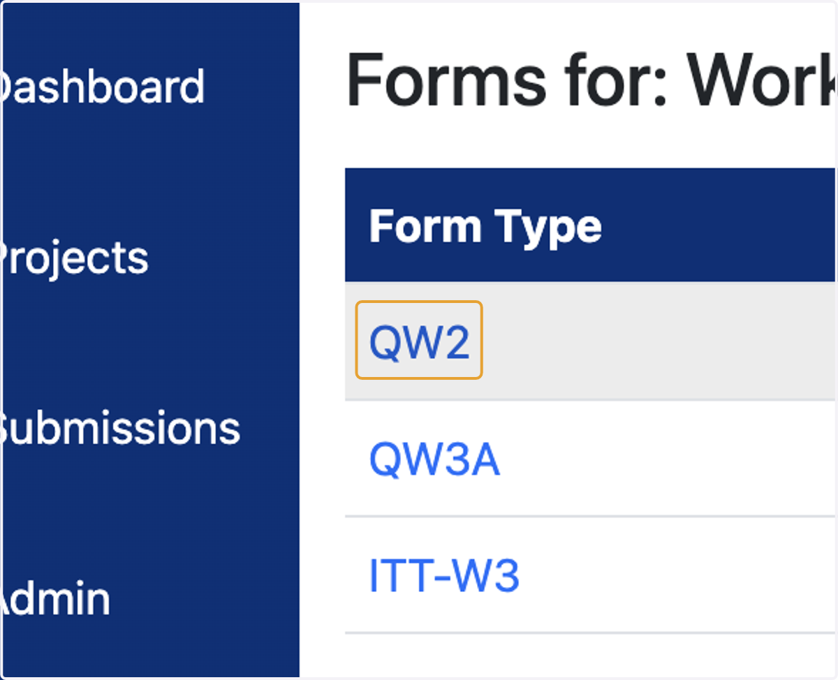 Click on QW2