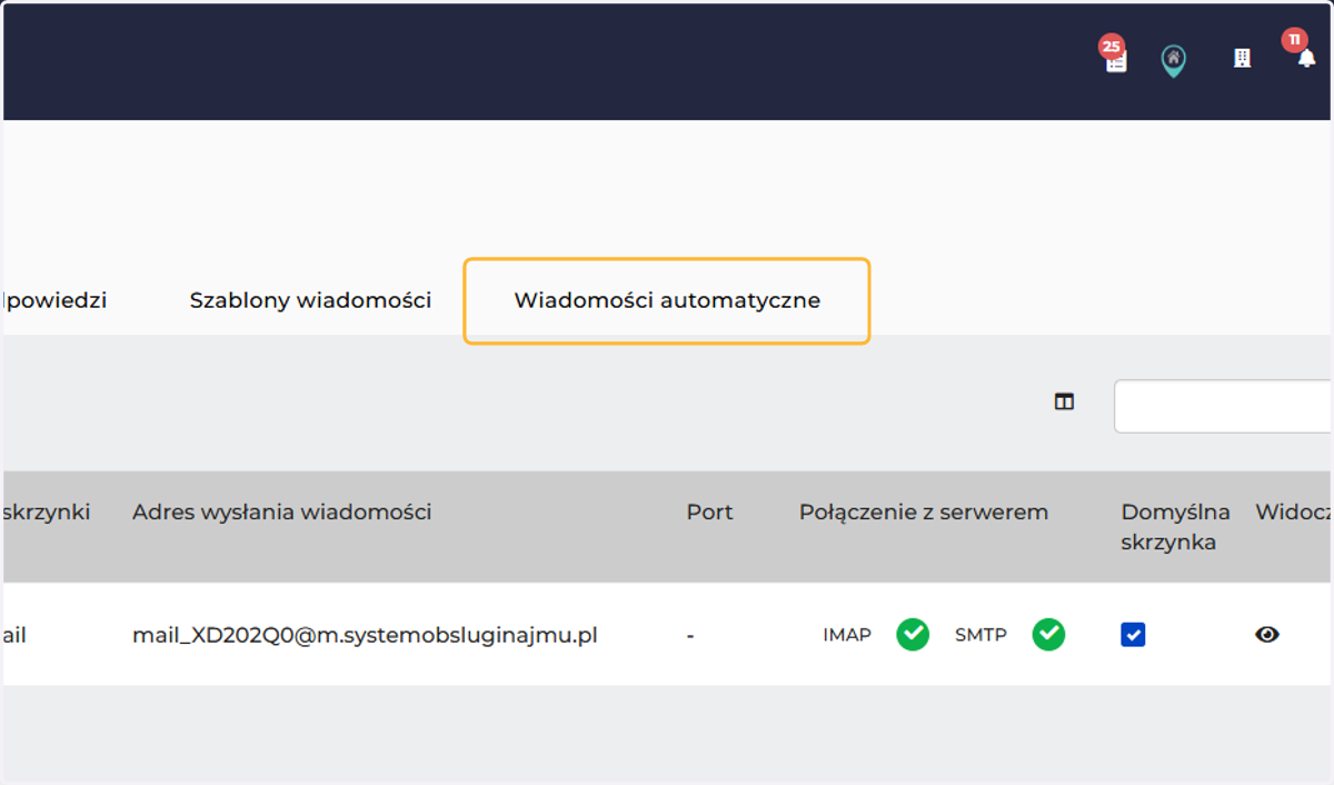Wiadomości automatyczne