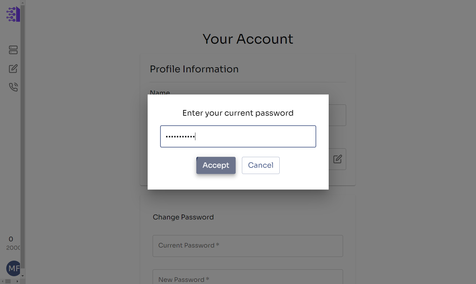 Click on Accept