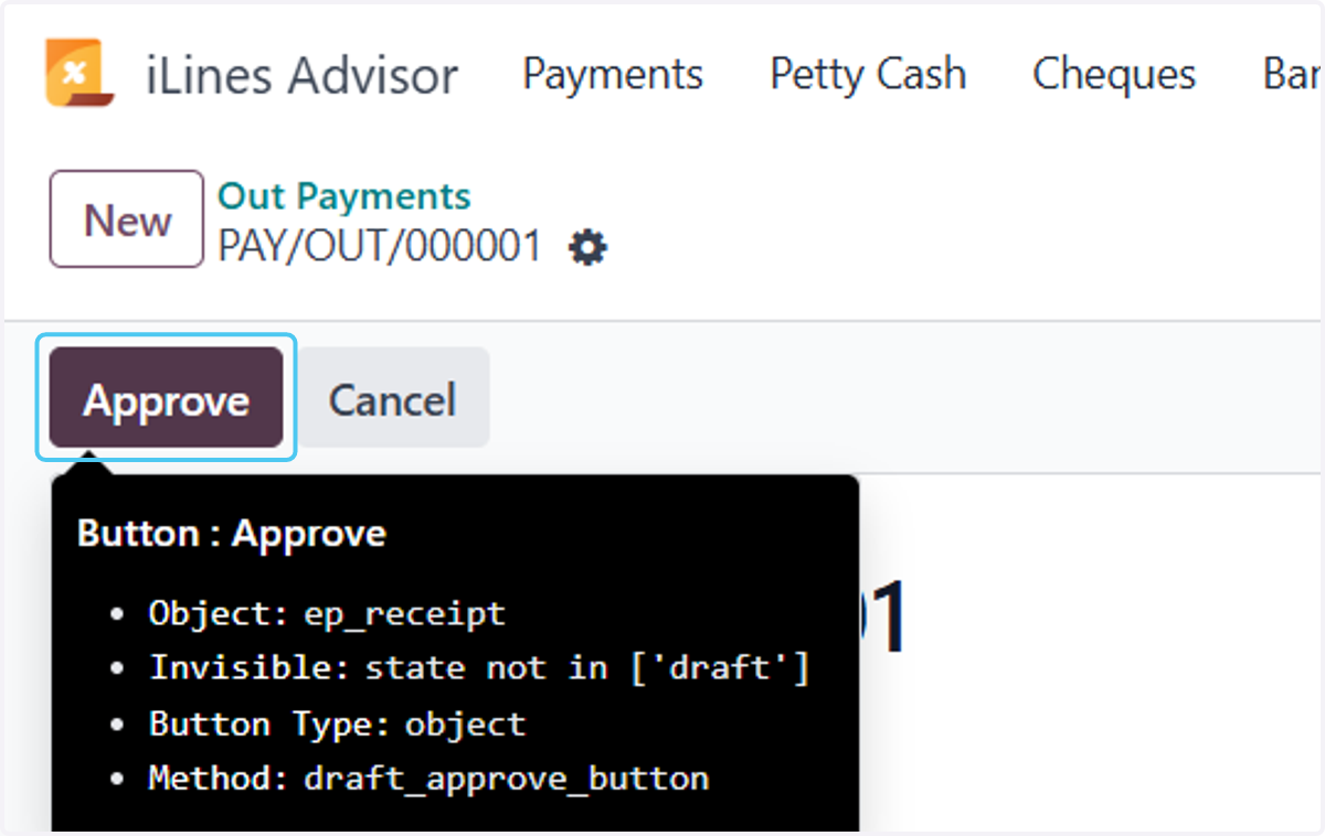 Click on Approve