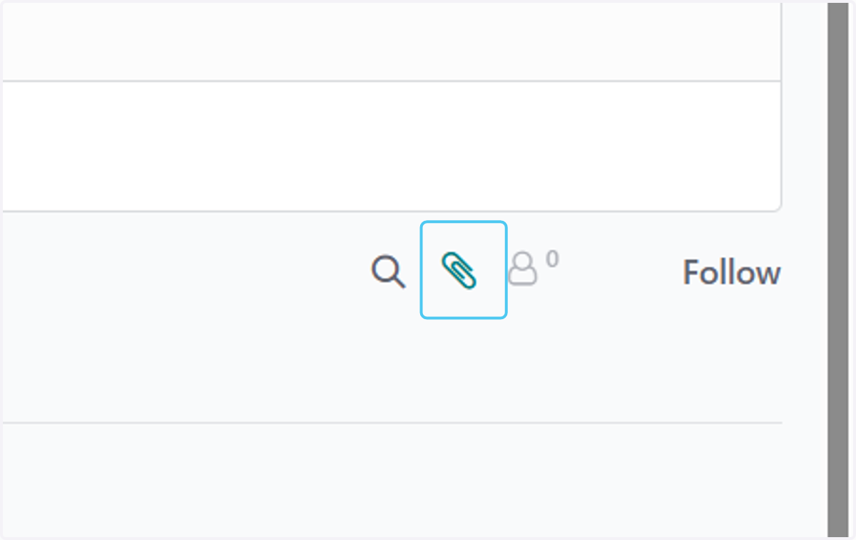 Click on Attach files to add attachment