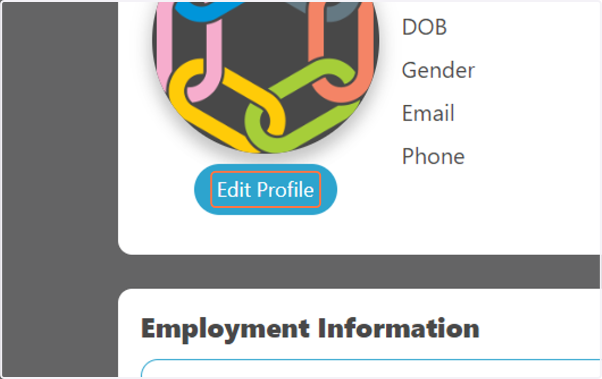 Click on Edit Profile