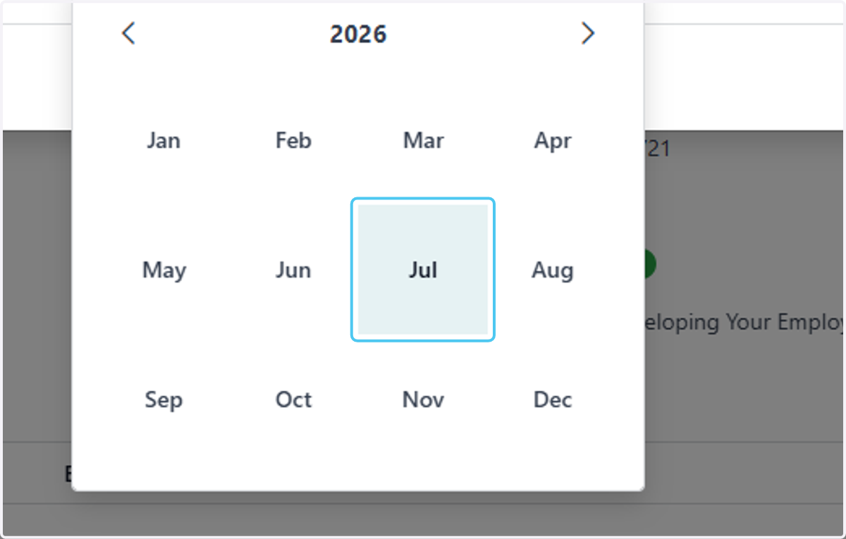 Click on Jul