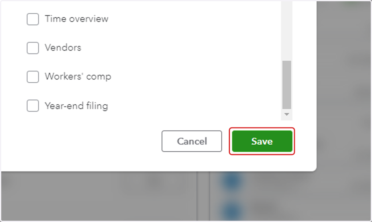 Don't forget to save