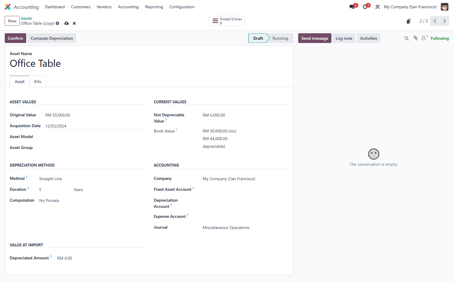 Select an Acquisition Date