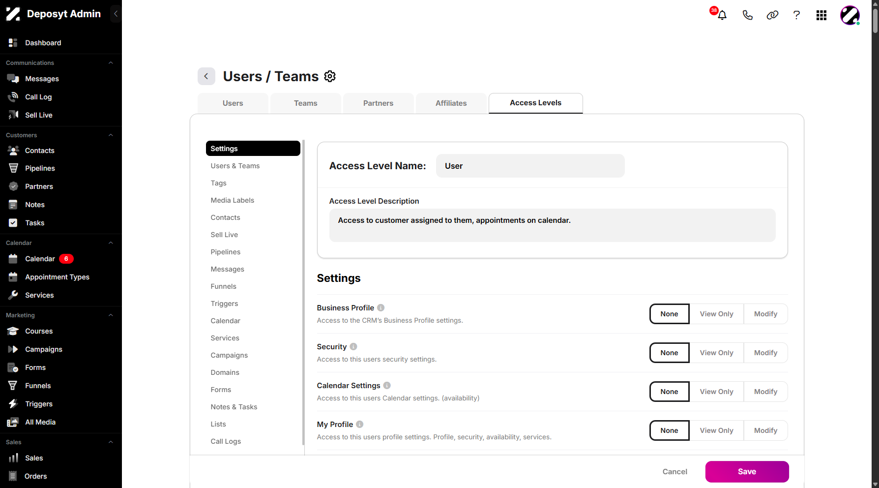 Step 9: Once al is set, click Save to apply the changes.