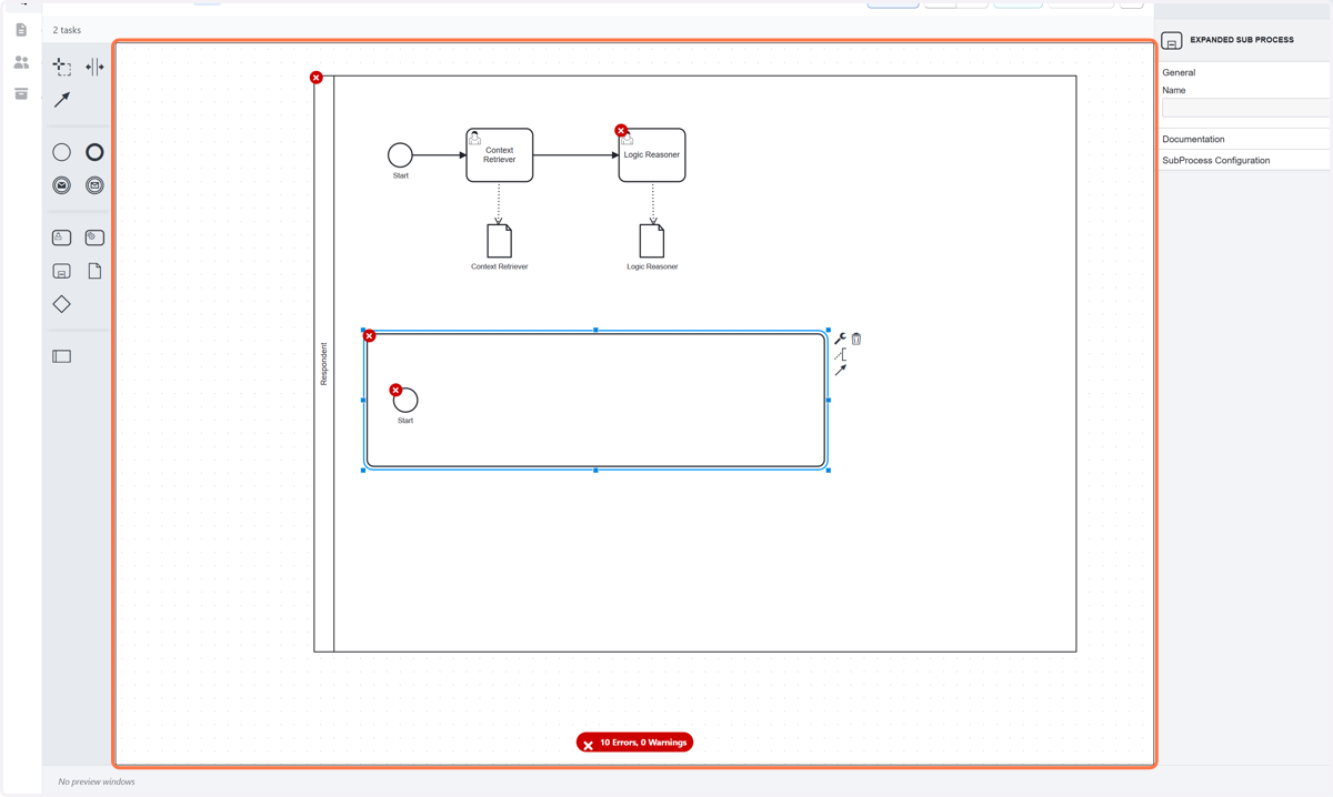 Drag highlighted element