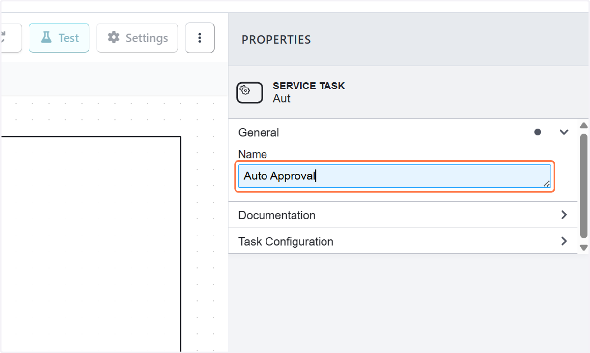 Type "Auto Approval"