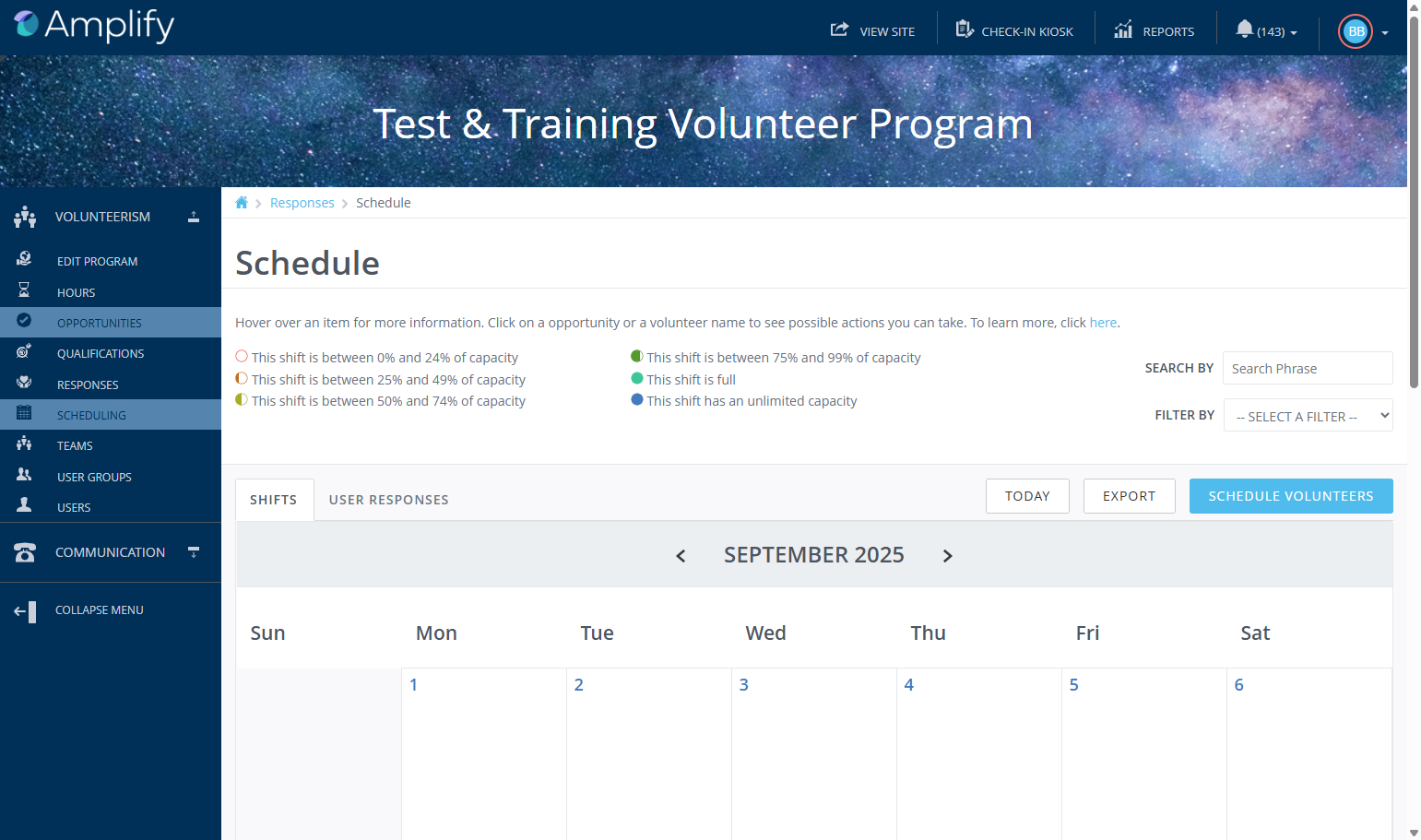 Next, navigate to “Opportunities” in the menu bar on the left side of the screen.
