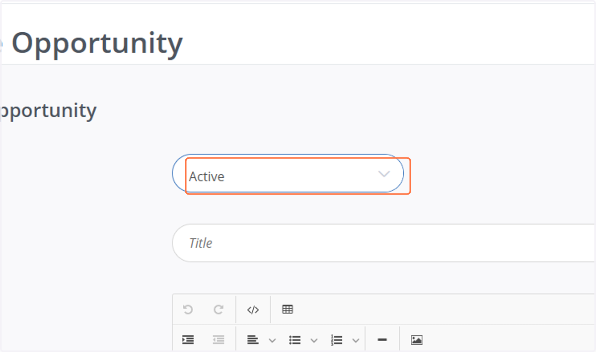 Select Status