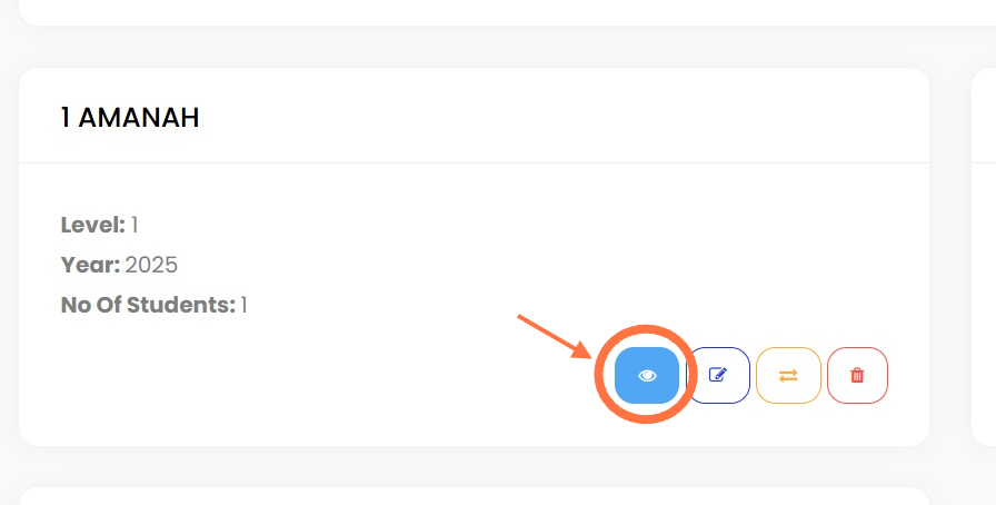 Klik nama kelas atau di ikon mata seperti di bawah.