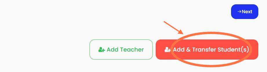 Klik "Add & Transfer Students'.