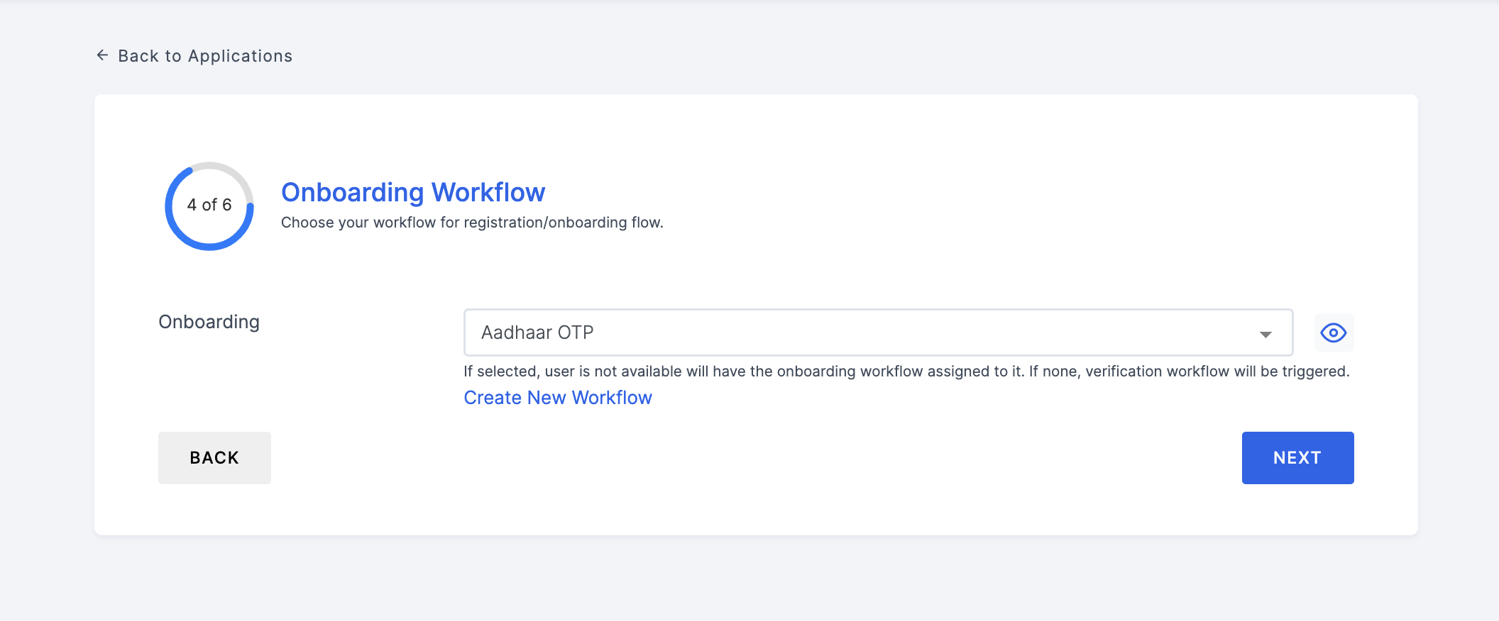 Onboarding Workflow