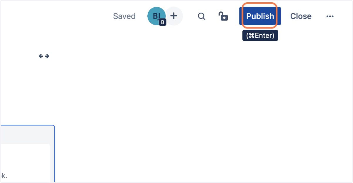 Click on Publish