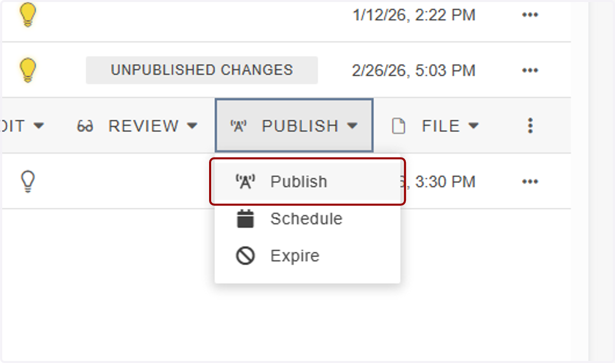 Publish both of these files.