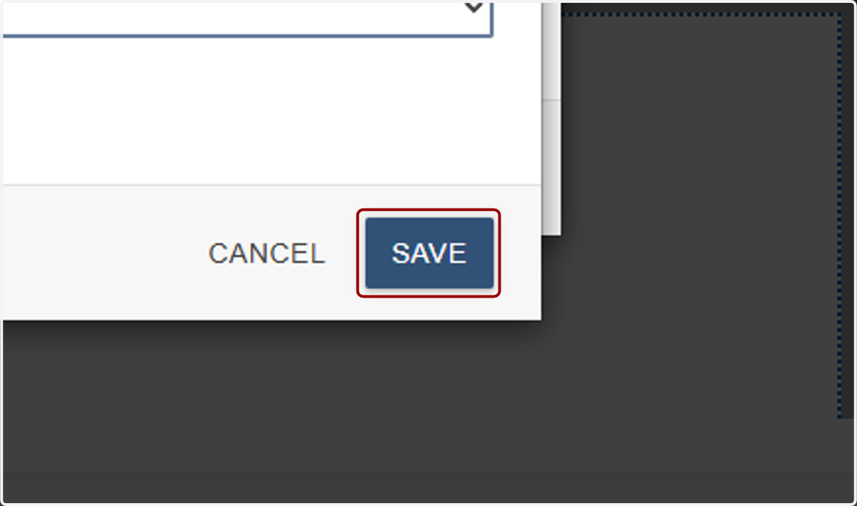 Click on SAVE...