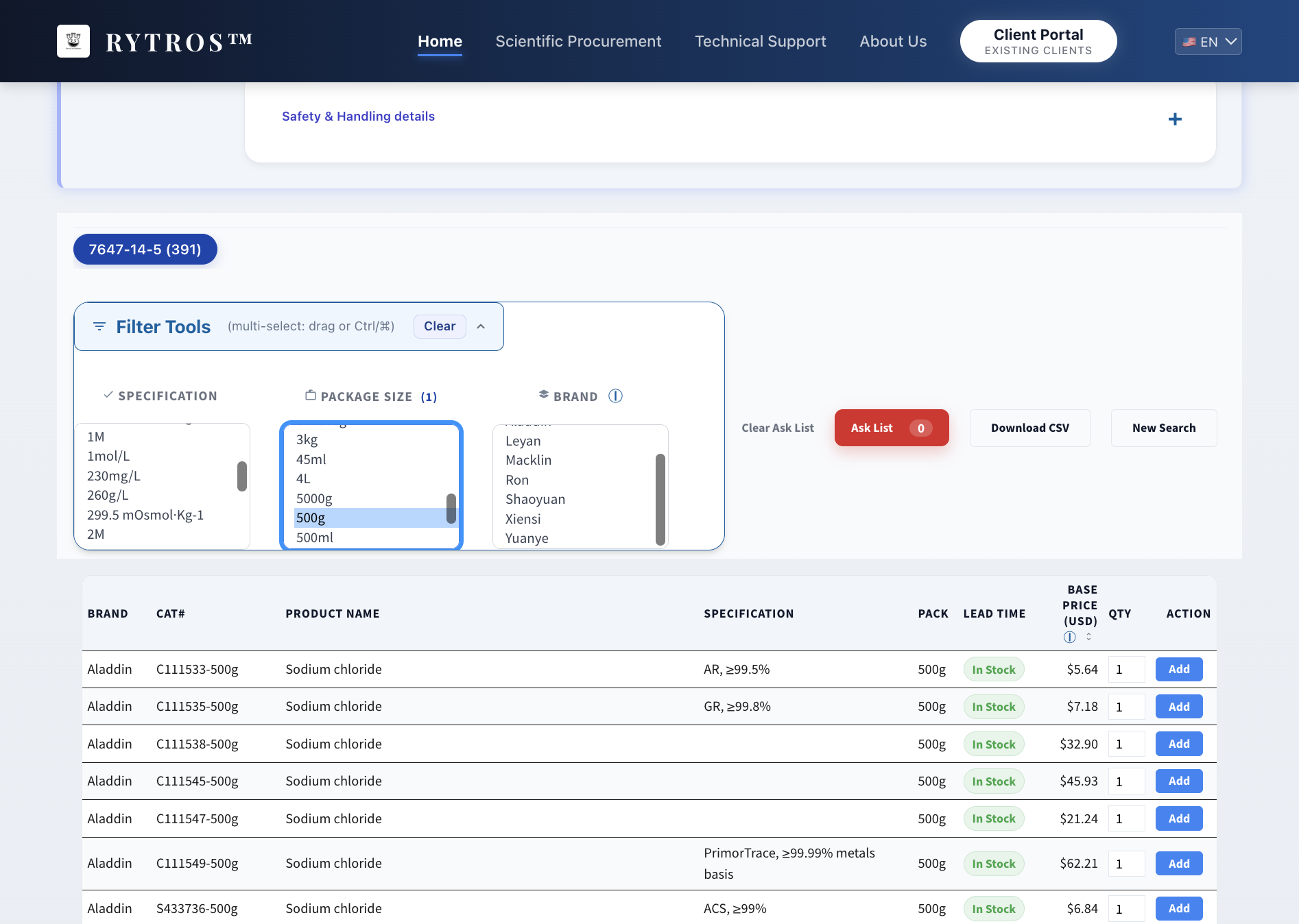 Click on "Filter Tools" to display all filters. Inspect all "Filters"