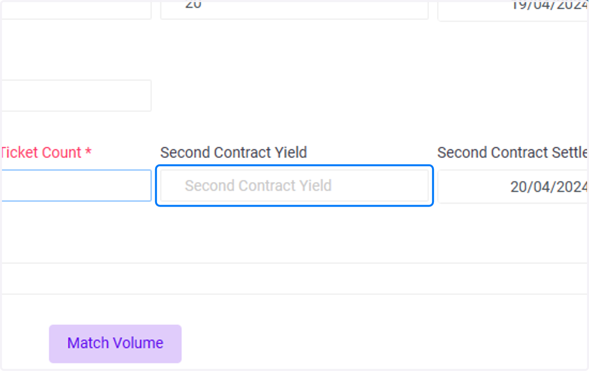 Second Contract Yield