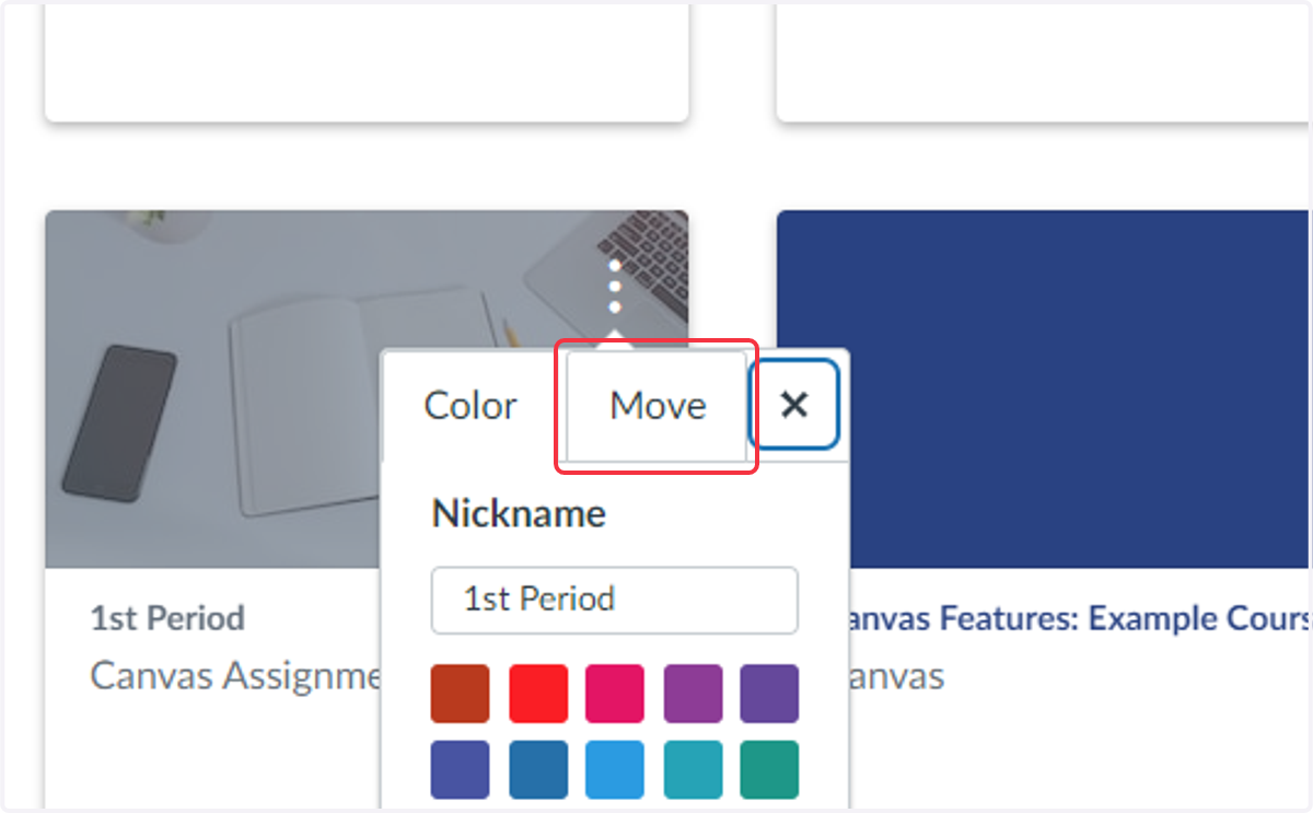 Move Tab