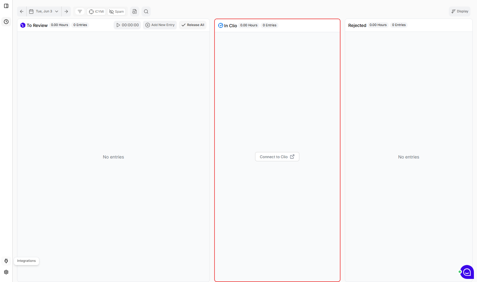 Click on "Integrations" in the bottom left corner of the Ajax website