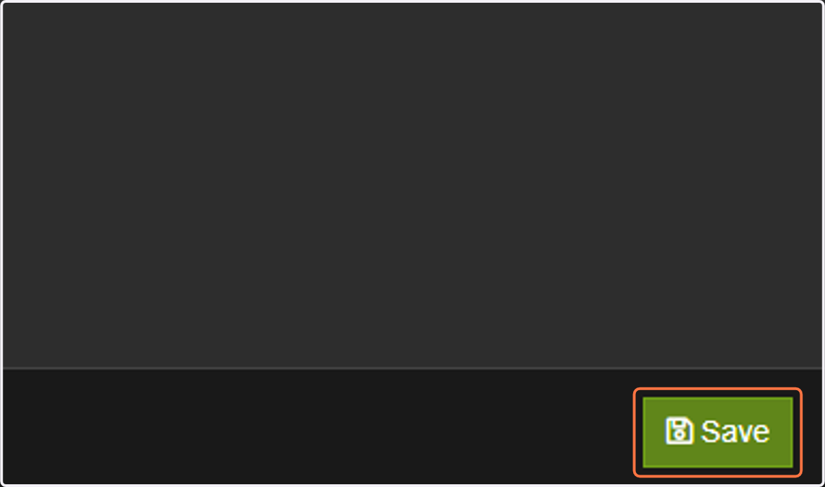 Click on Save