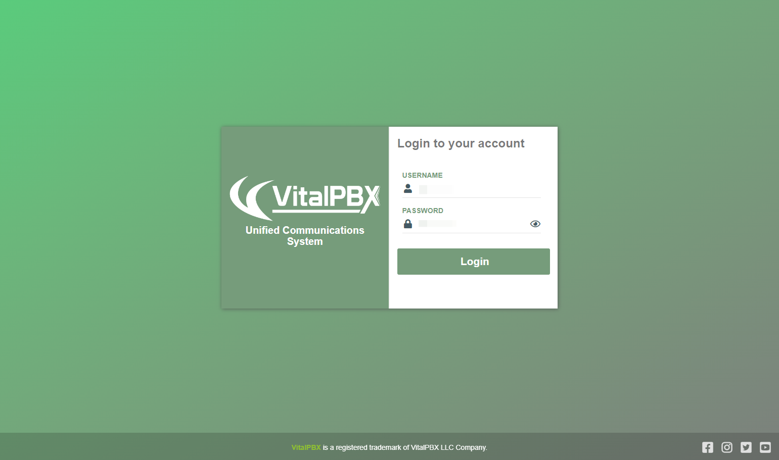 Click on Login