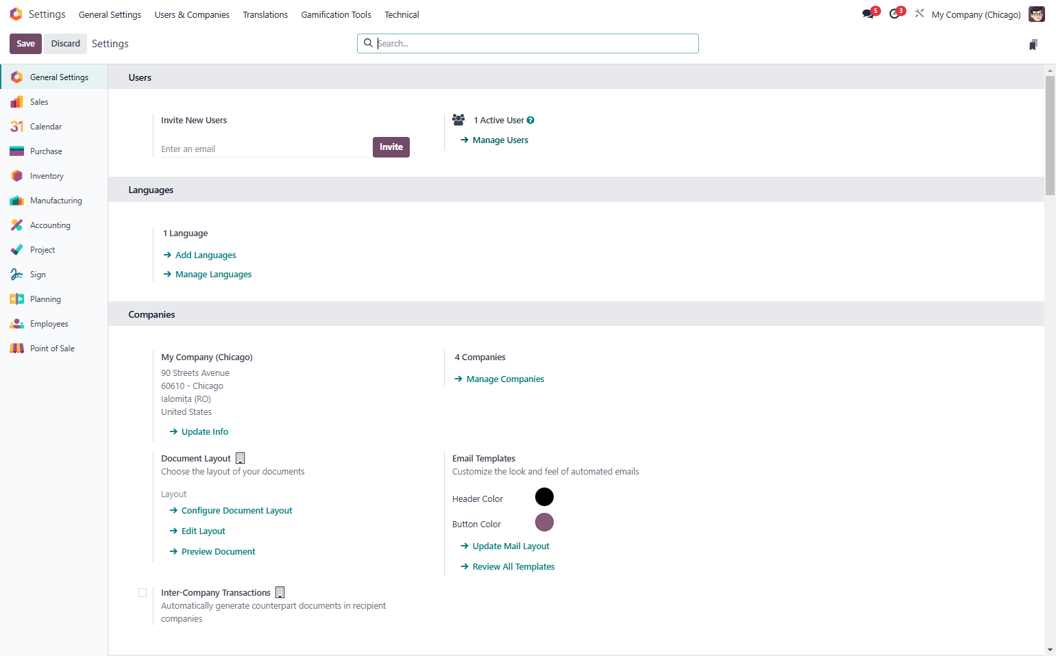 Click on Manage Users