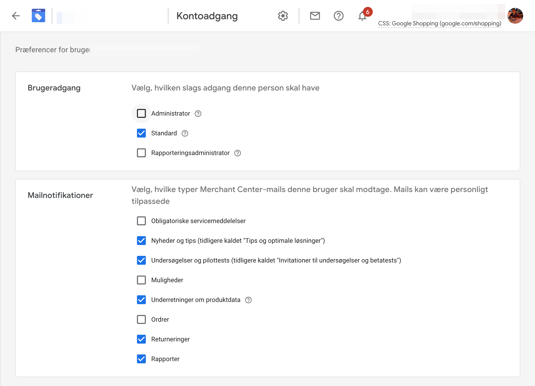 Click on Administrator