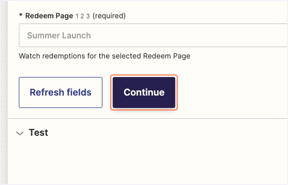 Click on Continue