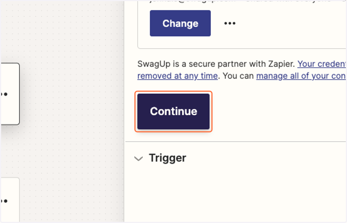 Click on Continue