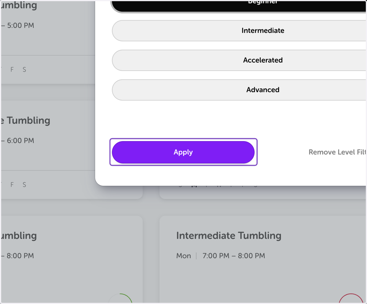 Click on Apply