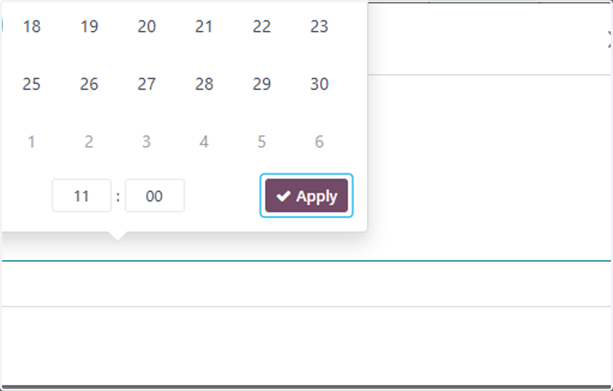 Click on Apply
