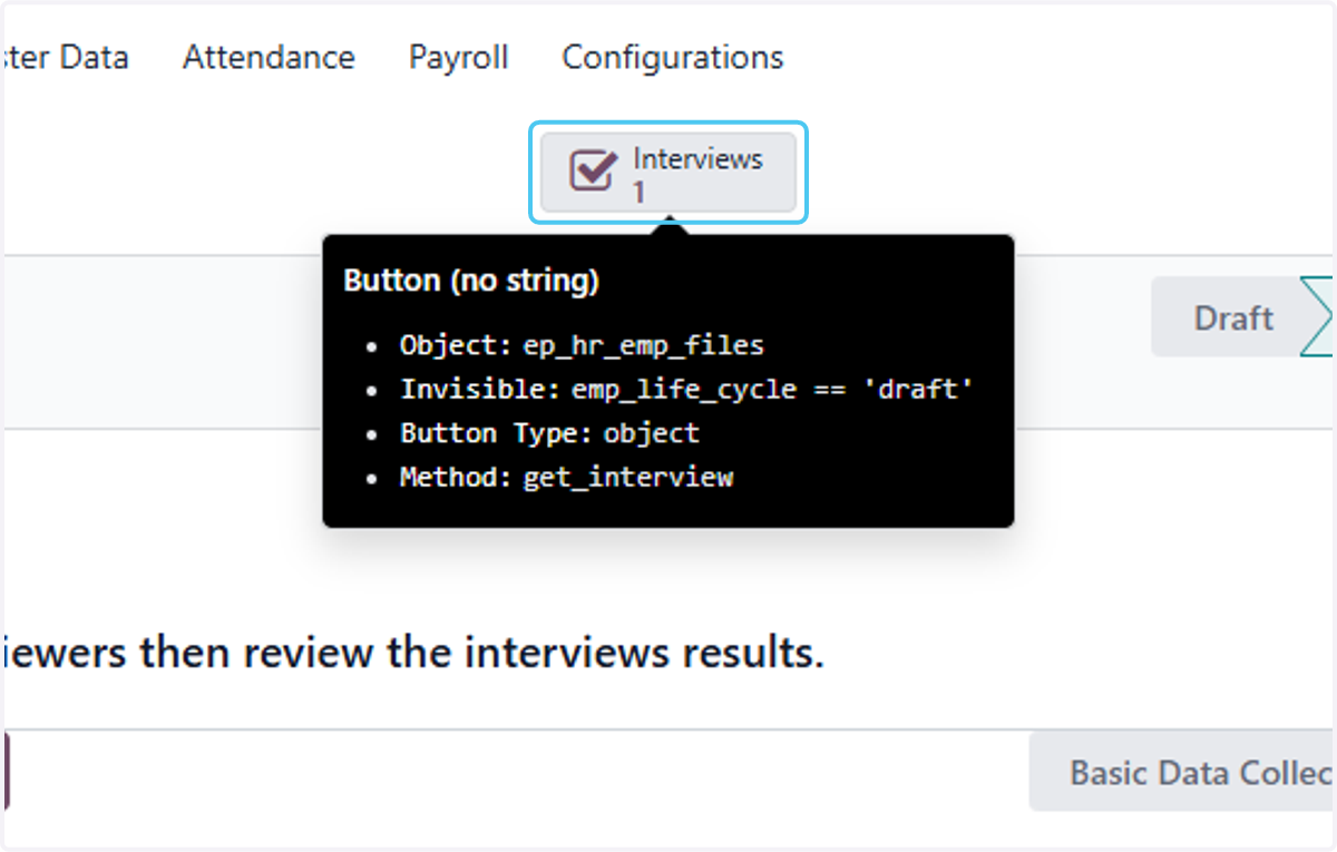 Click on Interviews