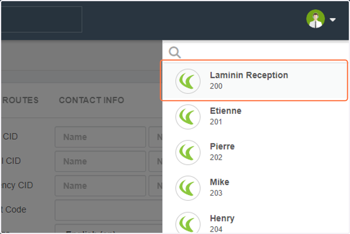 Click on Laminin Reception…