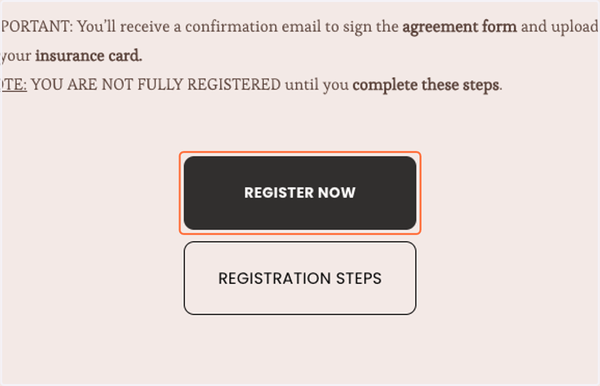 Click on REGISTER NOW