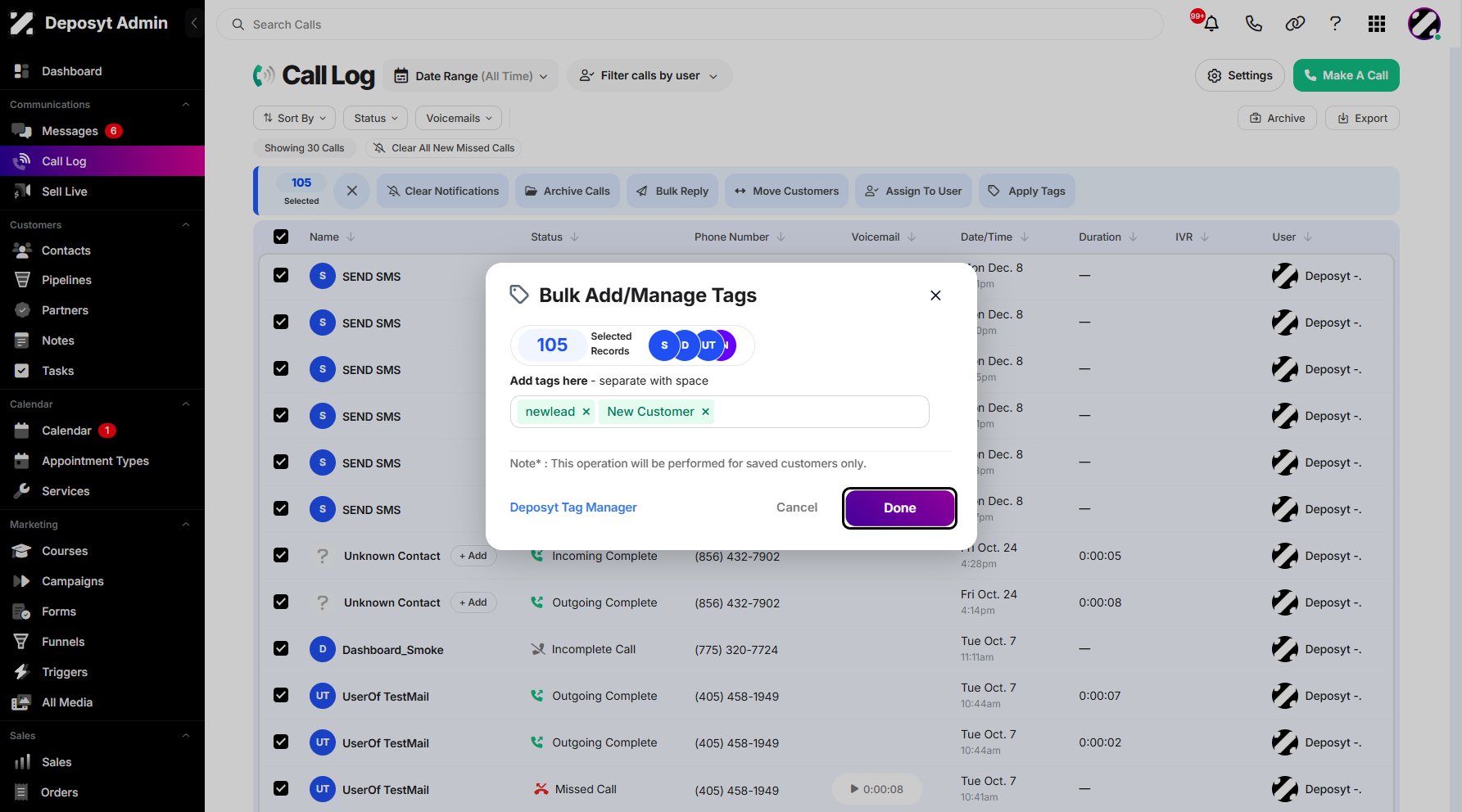 Step 10: Once everything is set up, click on Done to apply the changes.